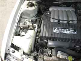 2002 MITSUBISHI DIAMANTE LS, 3.5L AUTO, COLOR WHITE, STK 153709